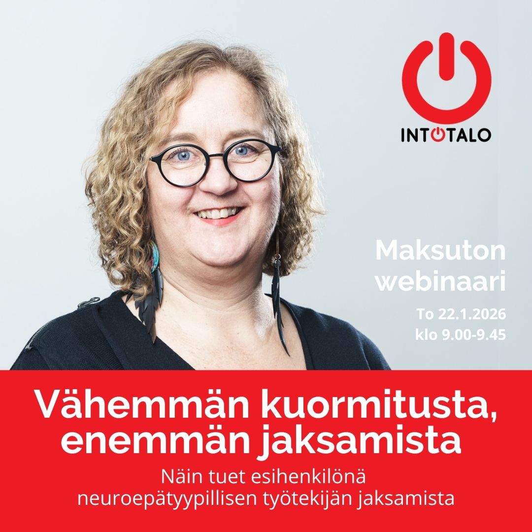 Niina Palmunen webinaari vähemmän kuormitusta enemmän jaksamista