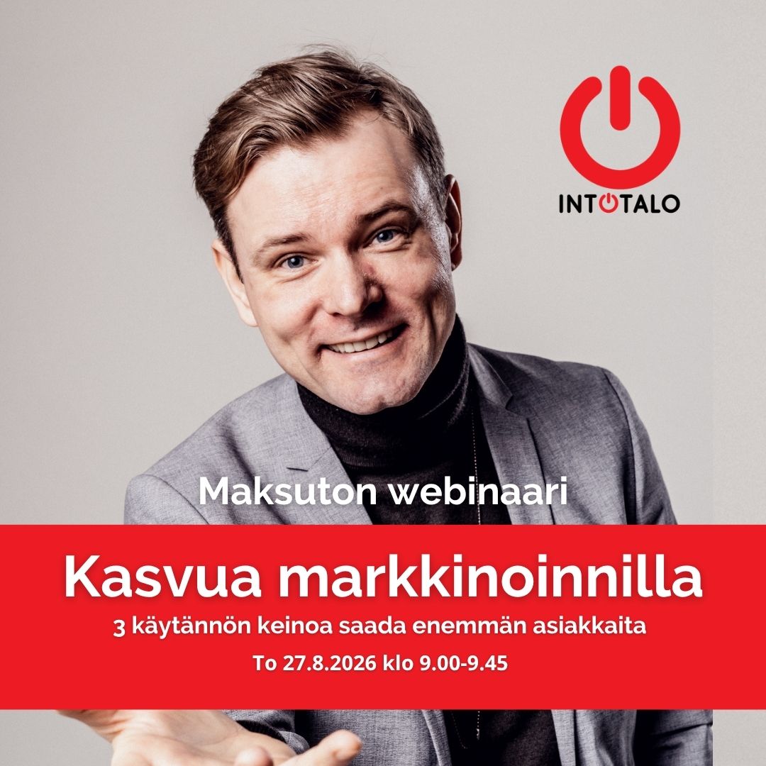 Webinaari Kasvua markkinoinnin avulla